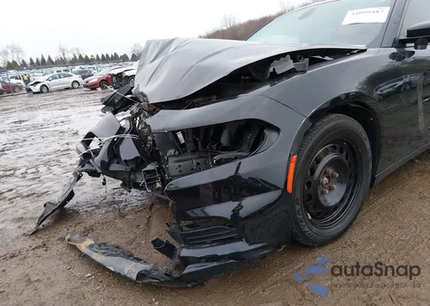 2015 Dodge Charger Police из США, поврежденный, VIN 2C3CDXKT1FH853016